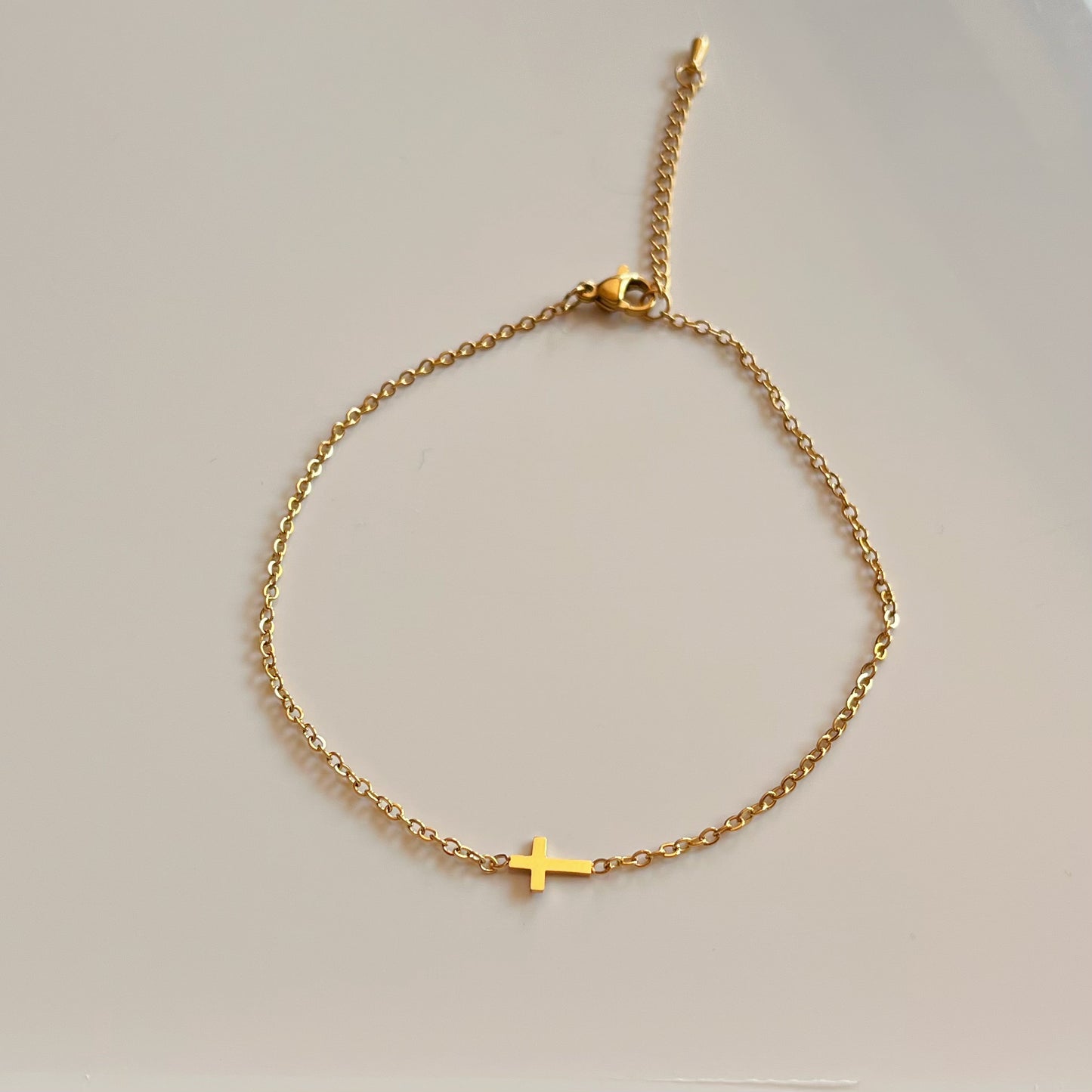 Cross Anklet