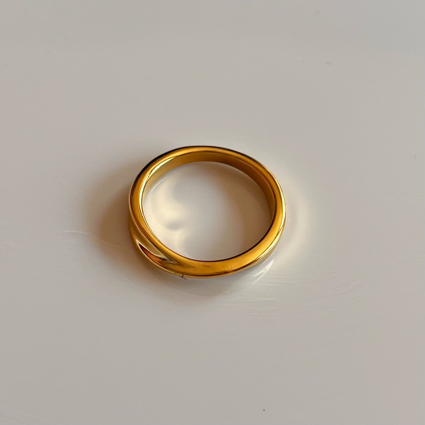 Twisted Gold Band