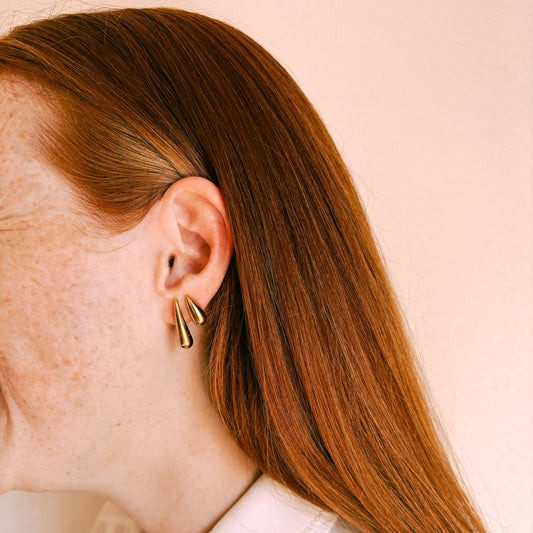 Gold Tear Drops (Small)